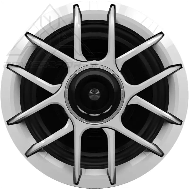 Wet Sounds Zero Series 6.5-inch High-Output Component Style Coaxial Speakers - White - Audio
