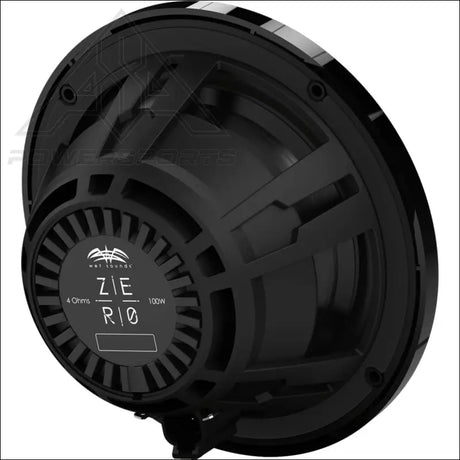 Wet Sounds Zero Series 6.5-inch High-Output Component Style Coaxial Speakers - Black - Audio