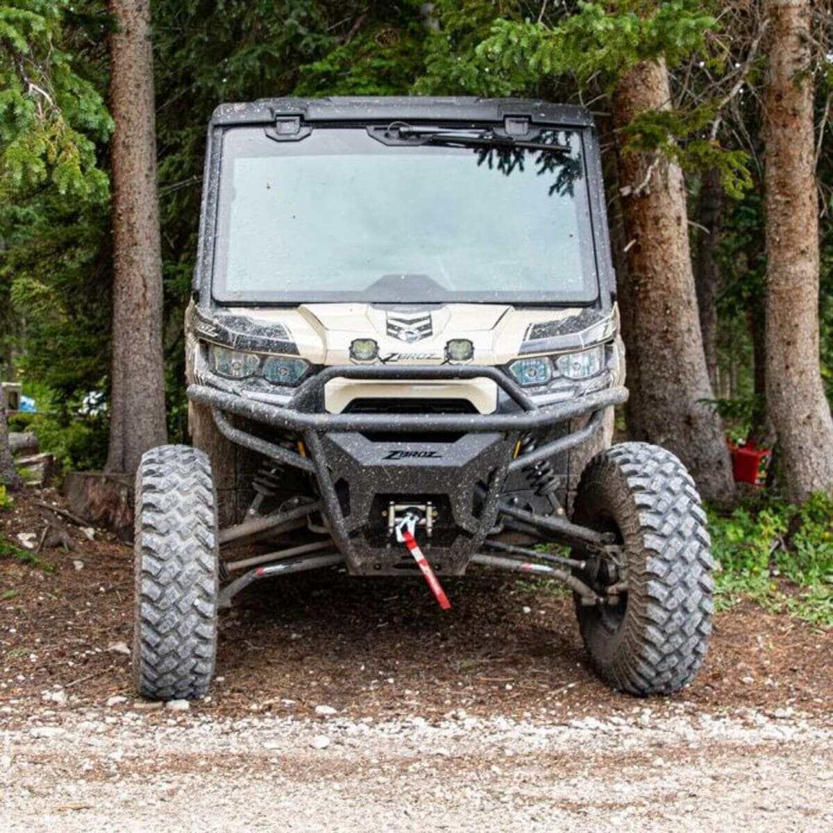 Zbroz Can-Am Defender HD10 Front Bumper