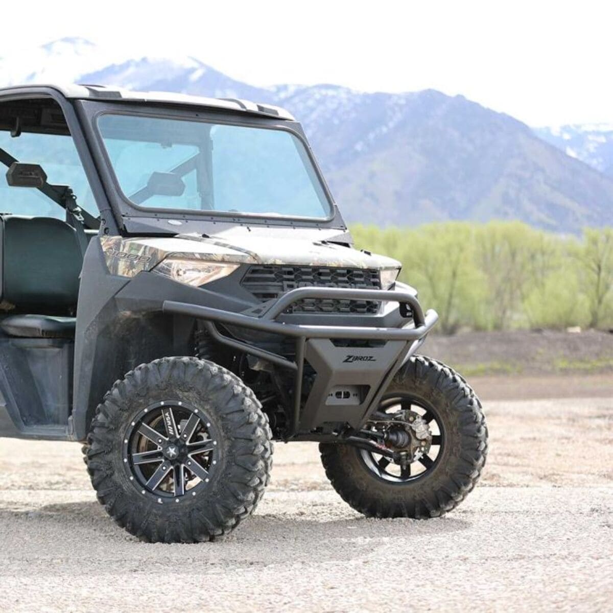 Zbroz Polaris Ranger XP 900/XP 1000 Front Bumper