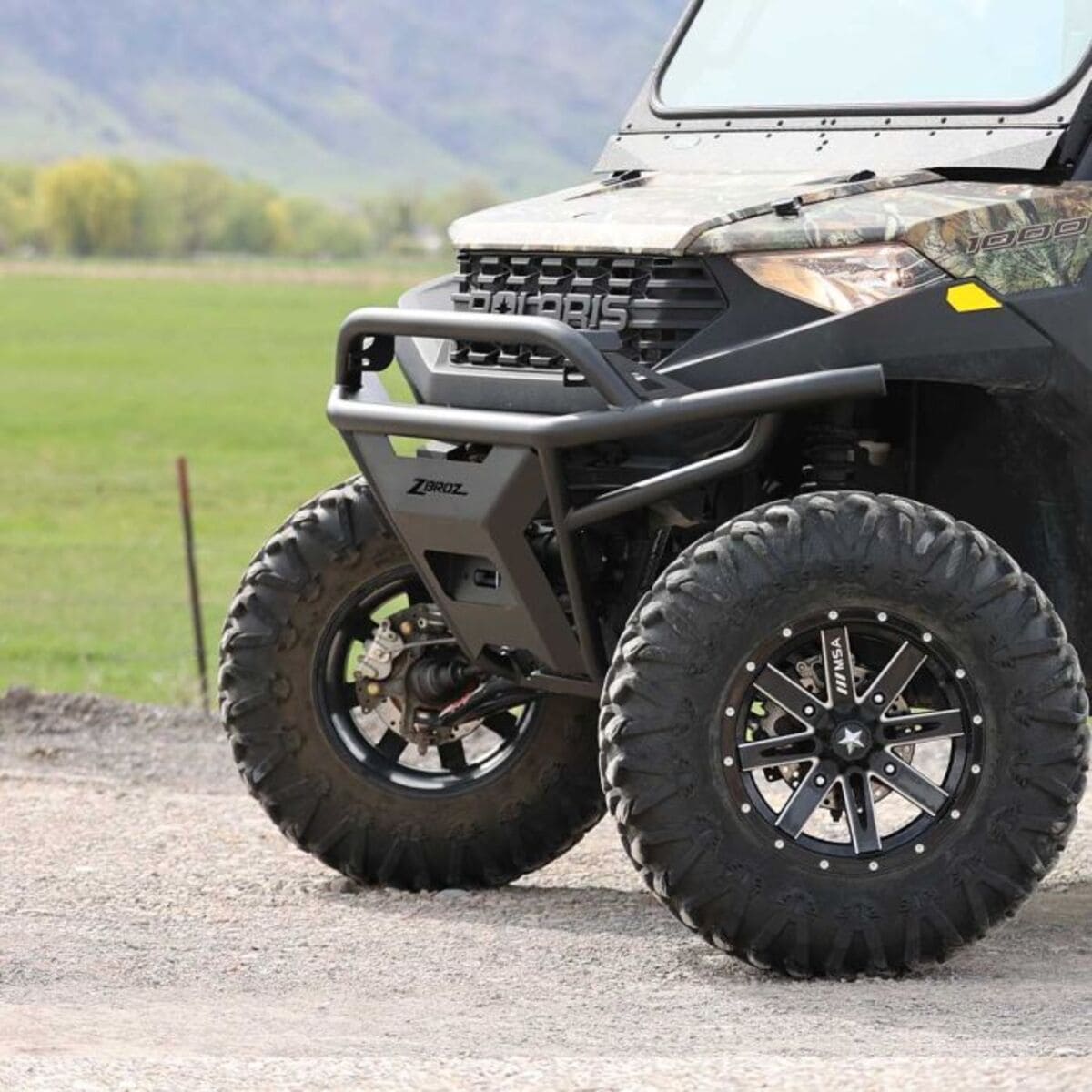 Zbroz Polaris Ranger XP 900/XP 1000 Front Bumper