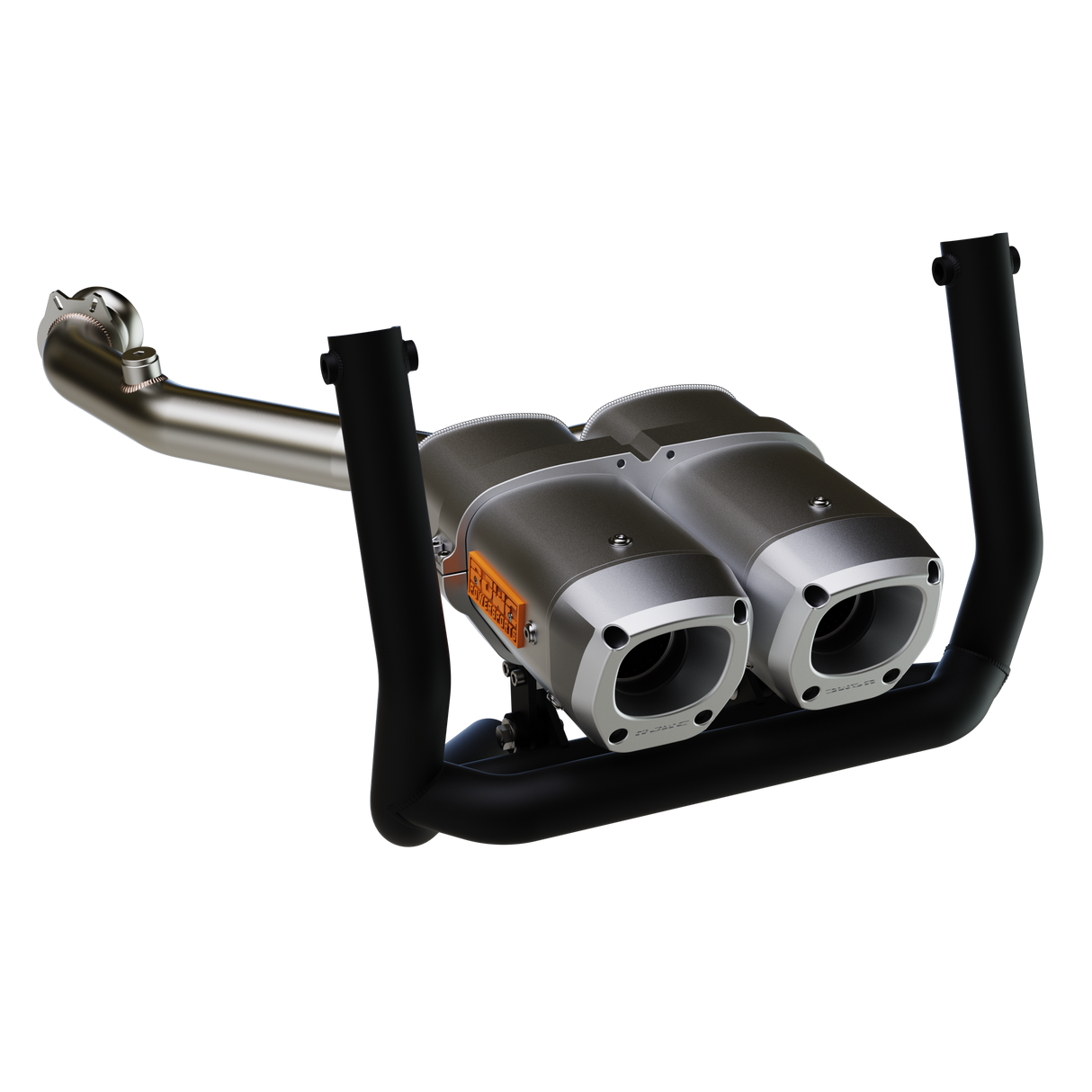 Outlander 500-700 Dual Slipon with Bumper