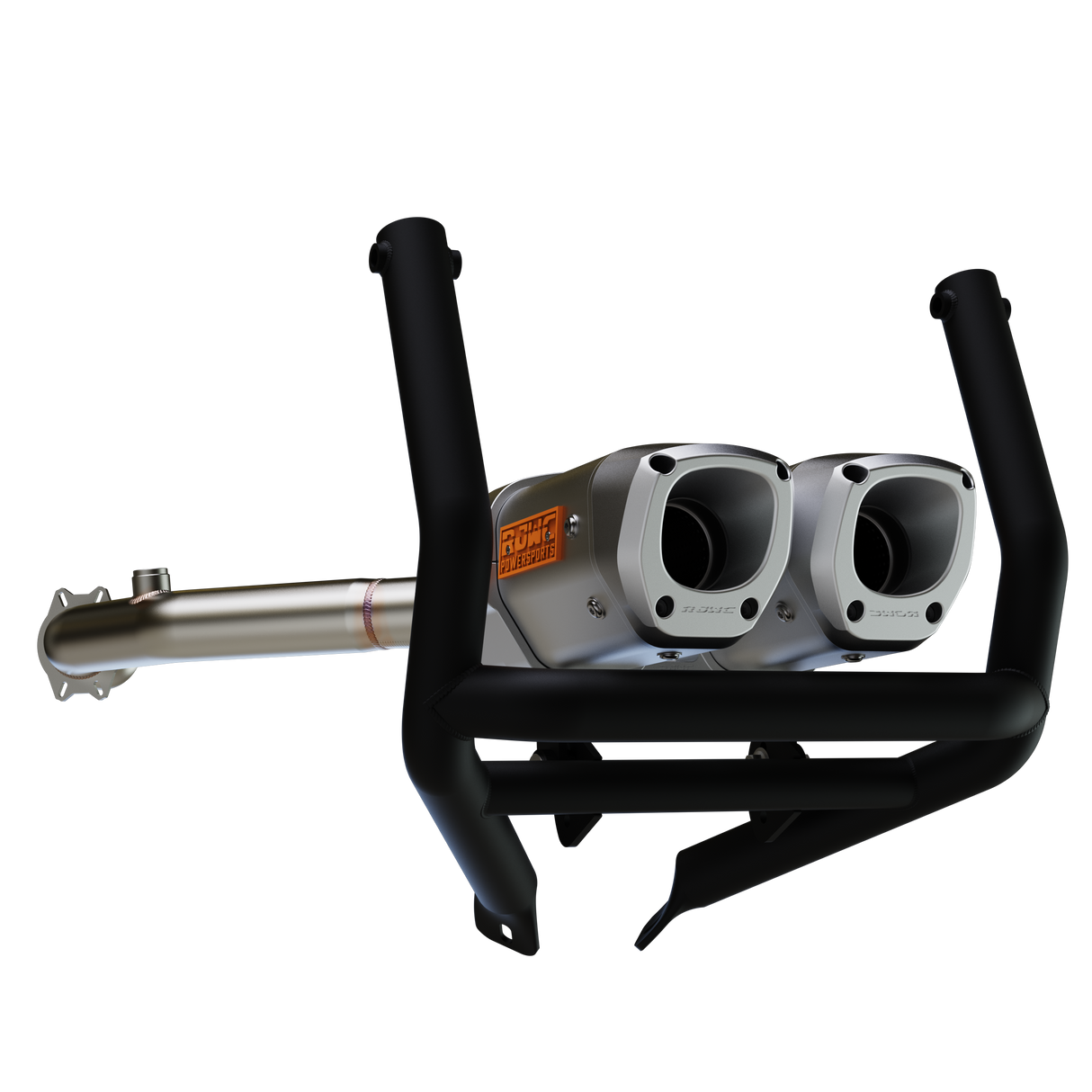 Outlander 500-700 Dual Slipon with Bumper