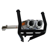 Outlander 500-700 Dual Slipon with Bumper