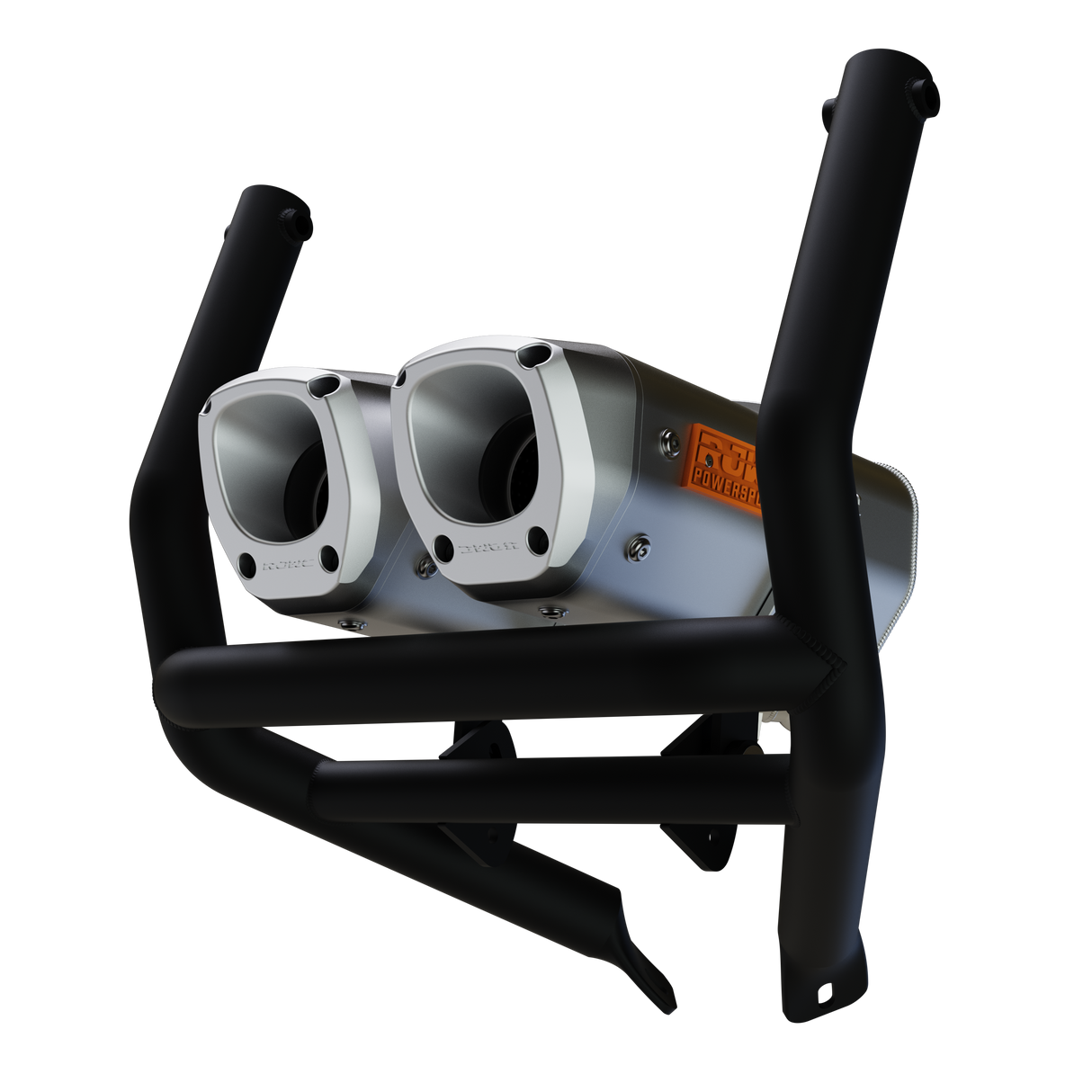 Outlander 500-700 Dual Slipon with Bumper