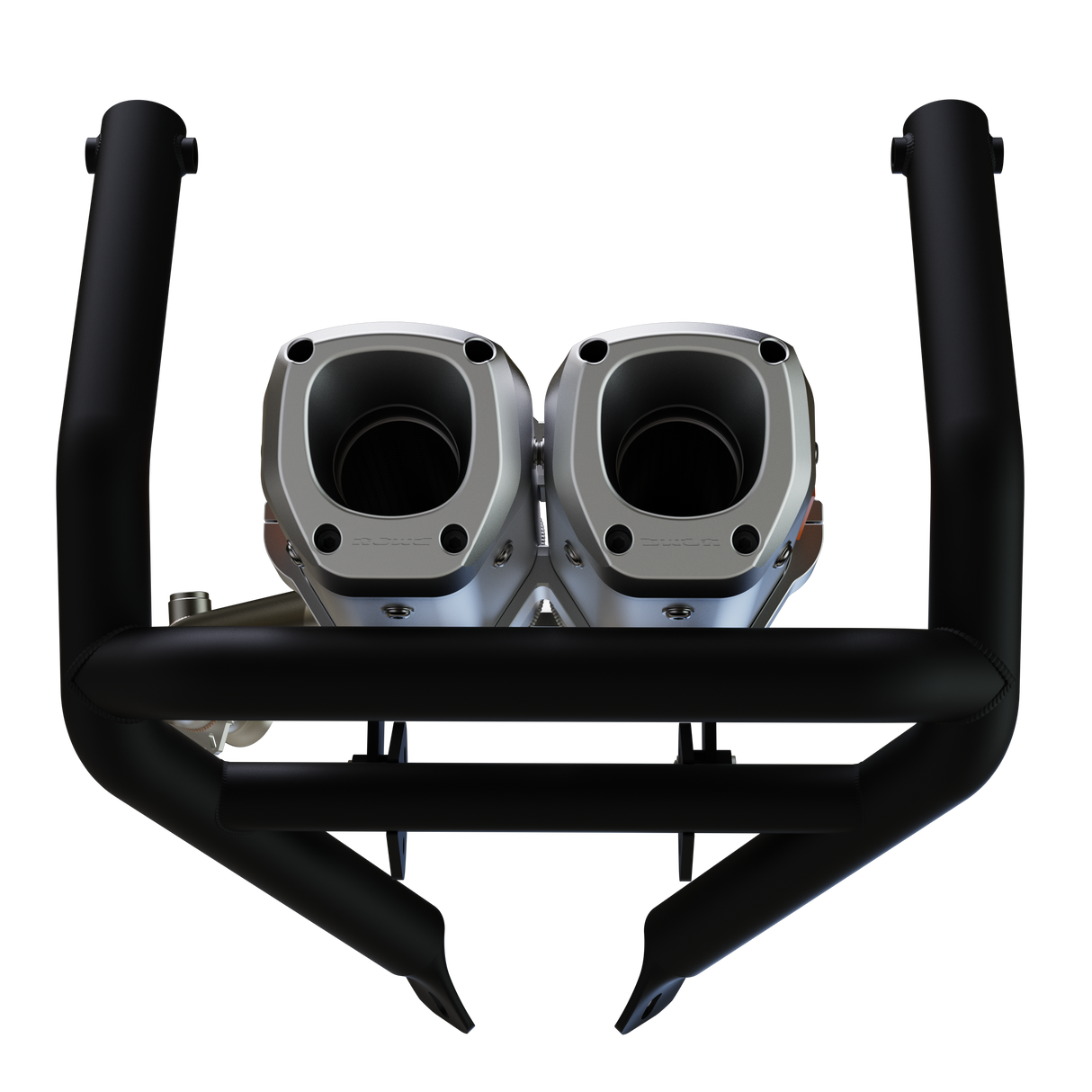 Outlander 500-700 Dual Slipon with Bumper