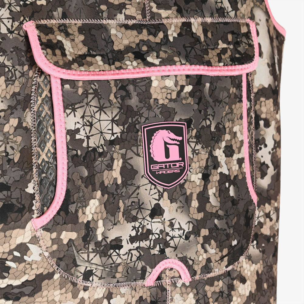 Retro Waders | Womens - Seven/Pink