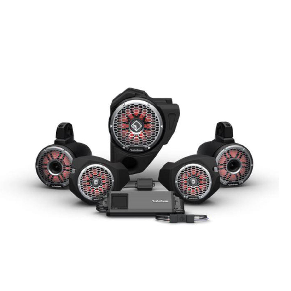 2014+ RZR RC Rockford Fosgate Audio Kit Color Optix Gen3 (Stage 6)