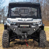 SuperATV Can-Am Defender Heavy Weight Front Bumper - Winch Ready