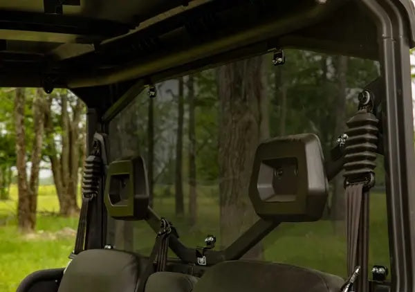 SuperATV Can-Am Defender Rear Windshields - Tinted