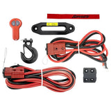 SuperATV Black Ops 12000 Synthetic Rope Winch & Wireless Remote