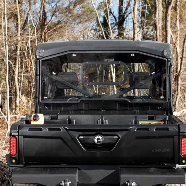 SuperATV Can-Am Defender Sliding Rear Windshield
