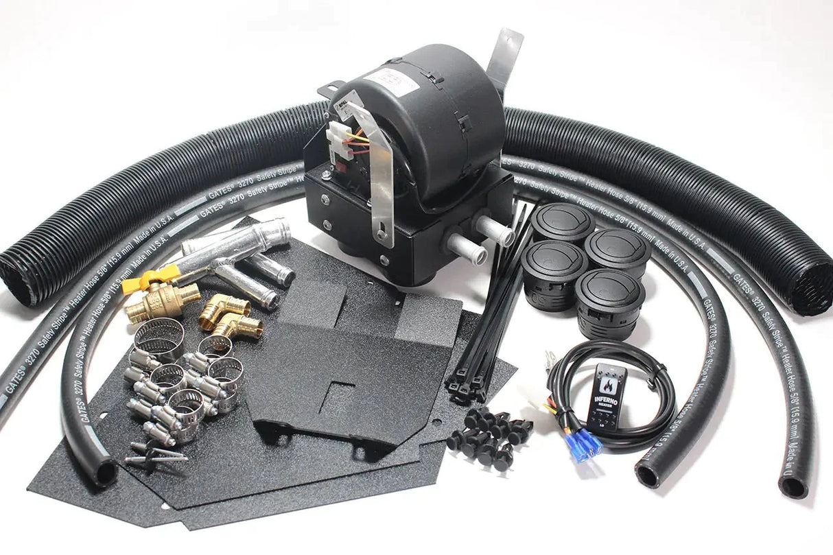 Can-Am Maverick X3 Inferno Cab Heater with Defrost (2017-Current)  Premium In Dash Enclosure