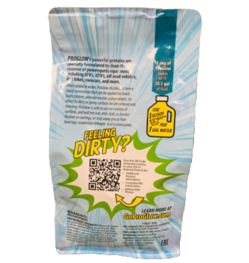 ProGlow Powersports Wash- 2 lb bag