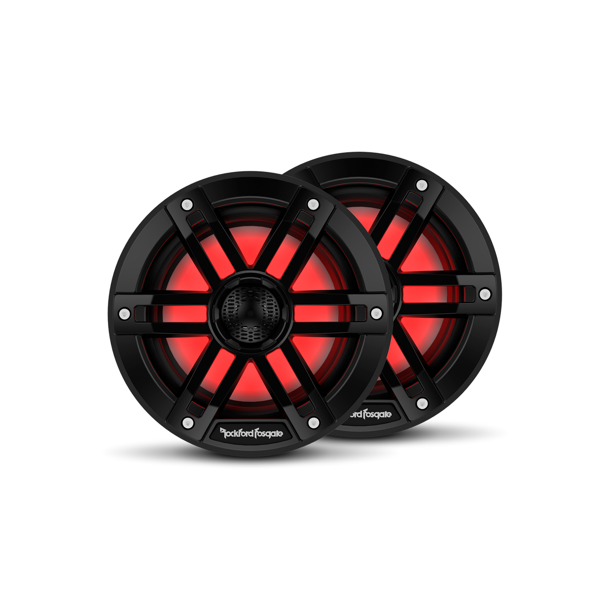 M1 6 Color Optix Marine 2-Way Speakers - Black